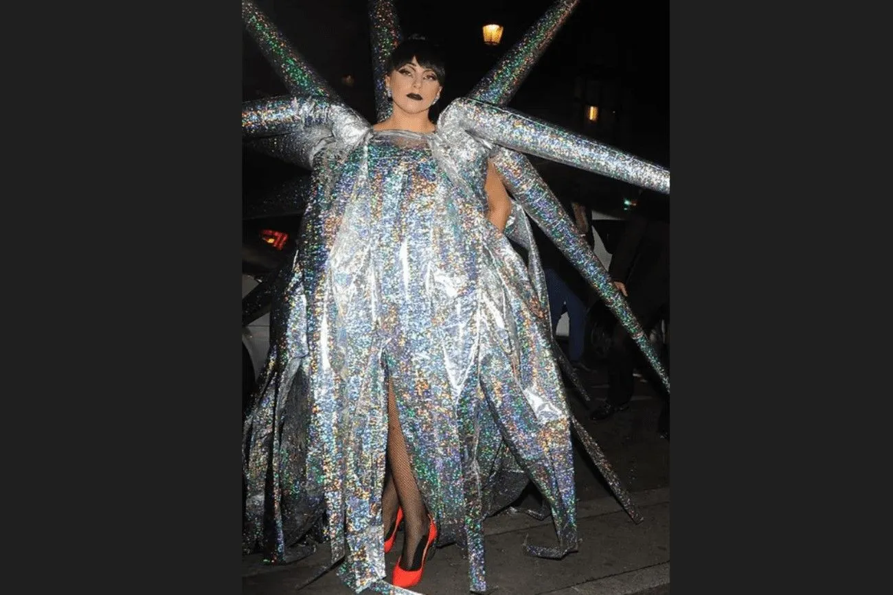 Lady Gaga shocked with an outrageous sea urchin-inspired look! .jpg?format=webp